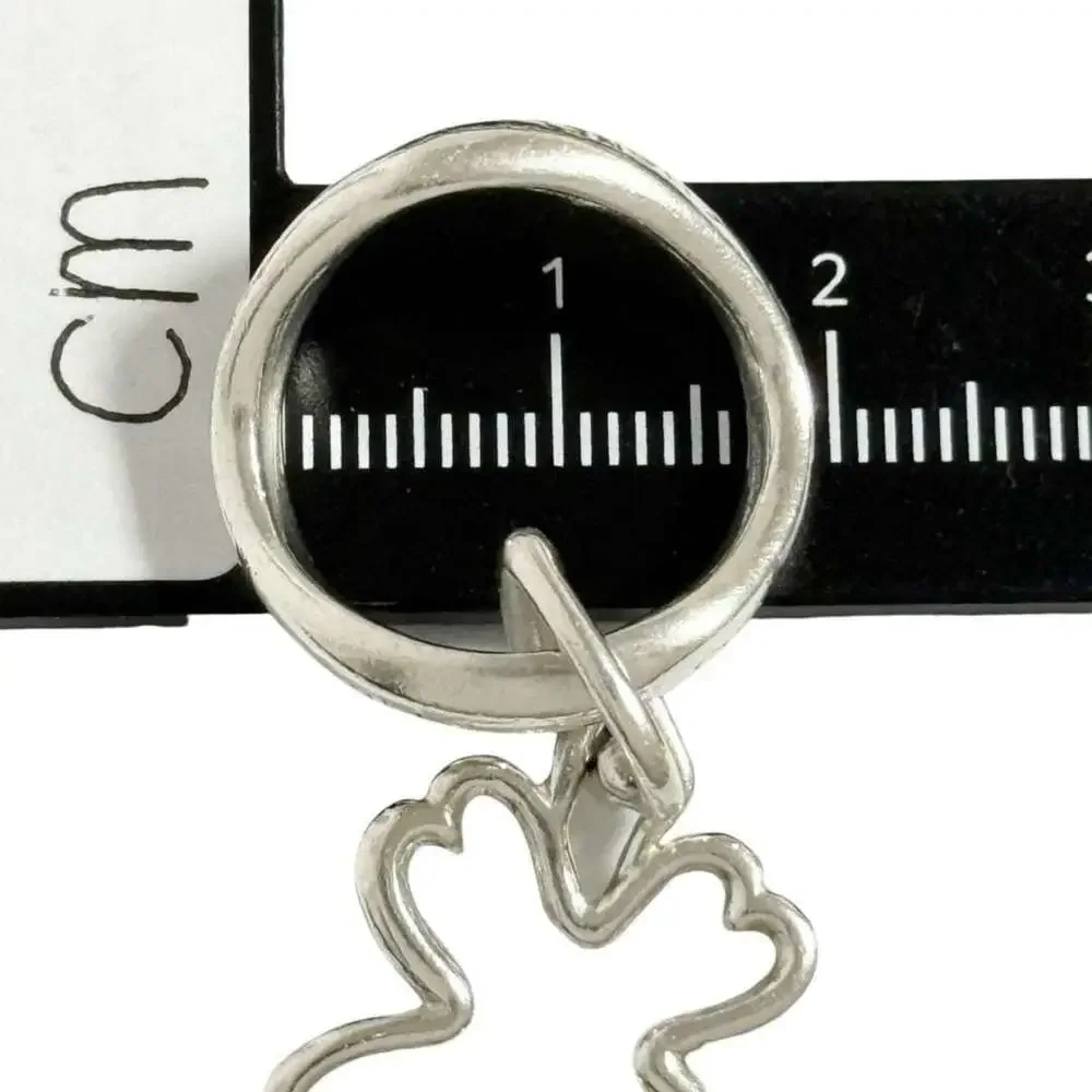 Chanel Clover Ring Sterling Silver #234189C79B - Picture 8 of 9